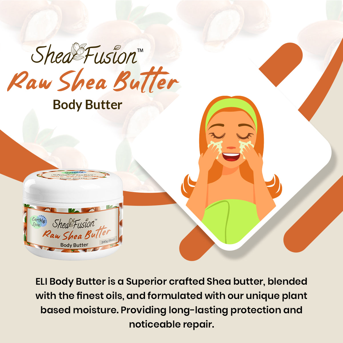 Raw Shea Moisturizing Butter