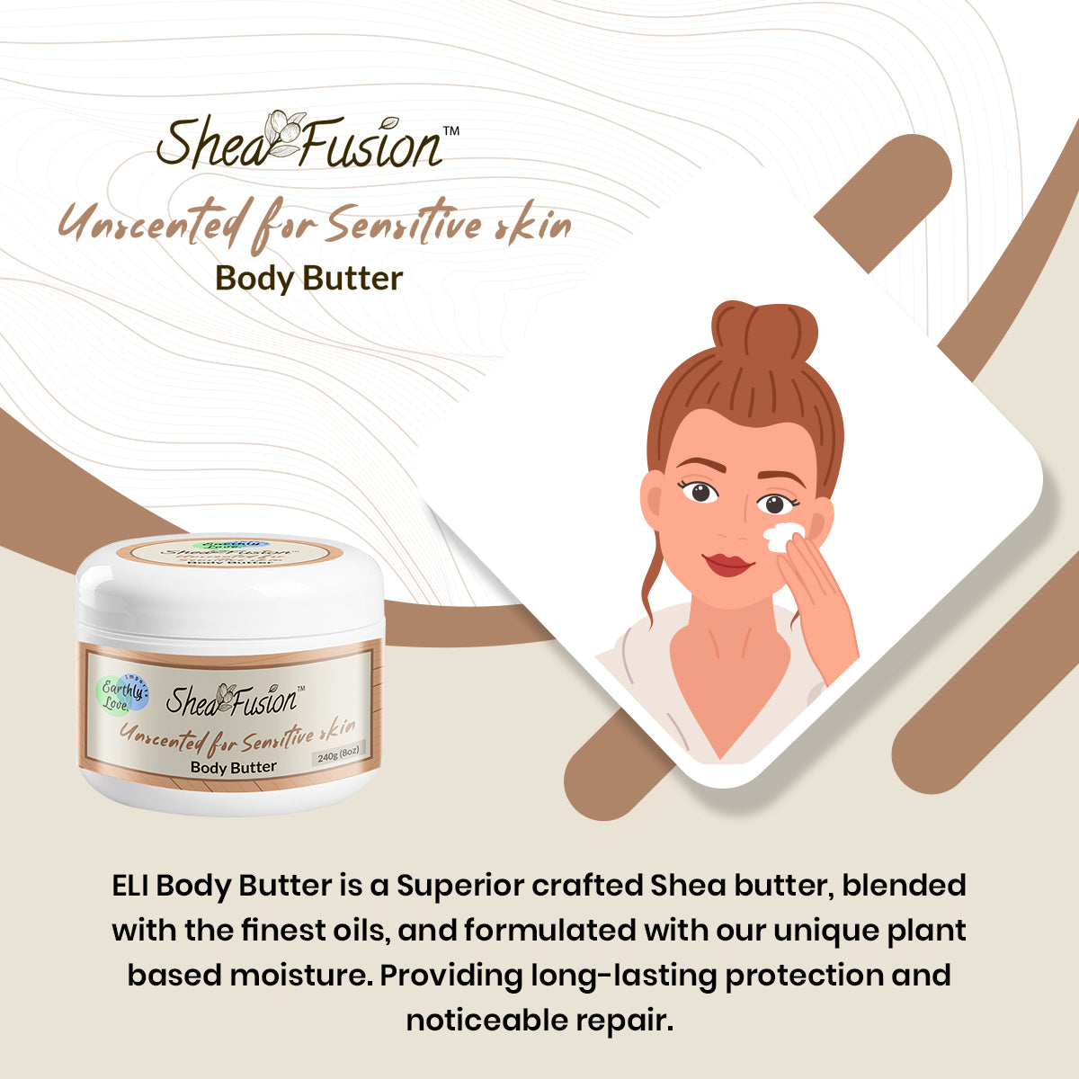 Unscented Moisturizing Butter