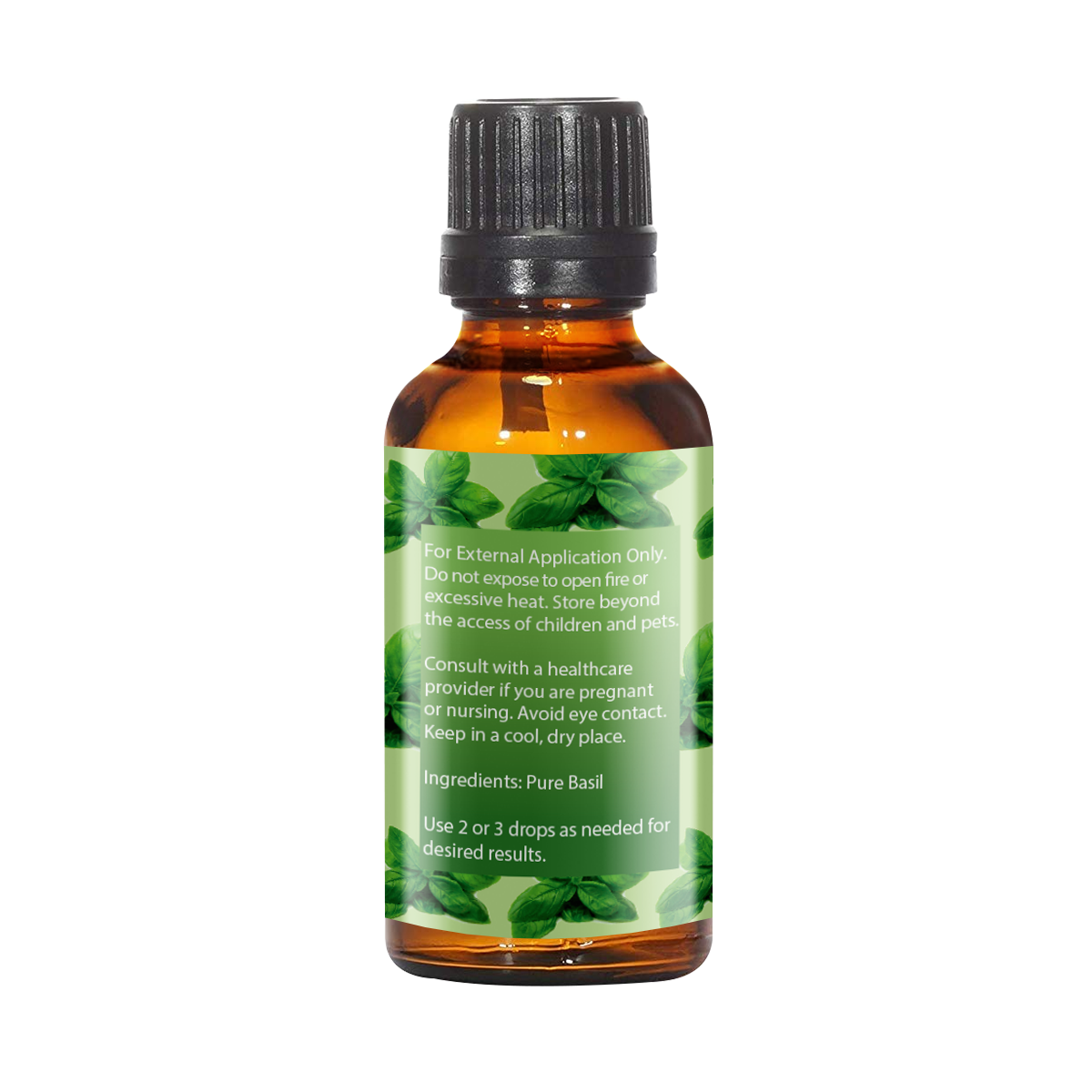 Basil Sweet Essential Oil (Organic)