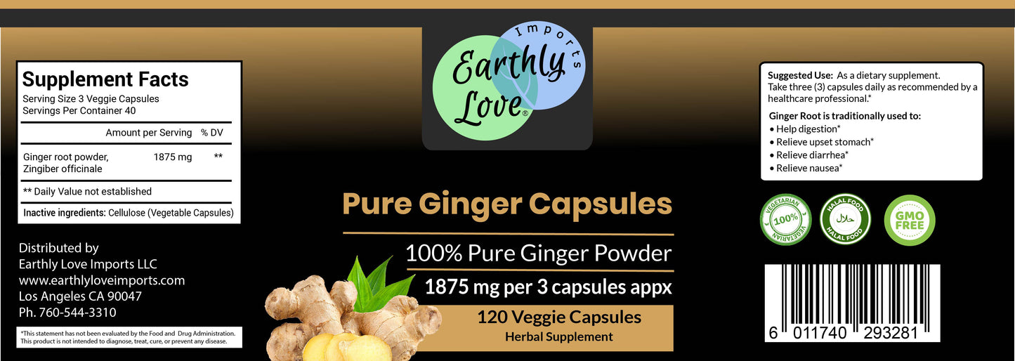 Pure Ginger Capsules