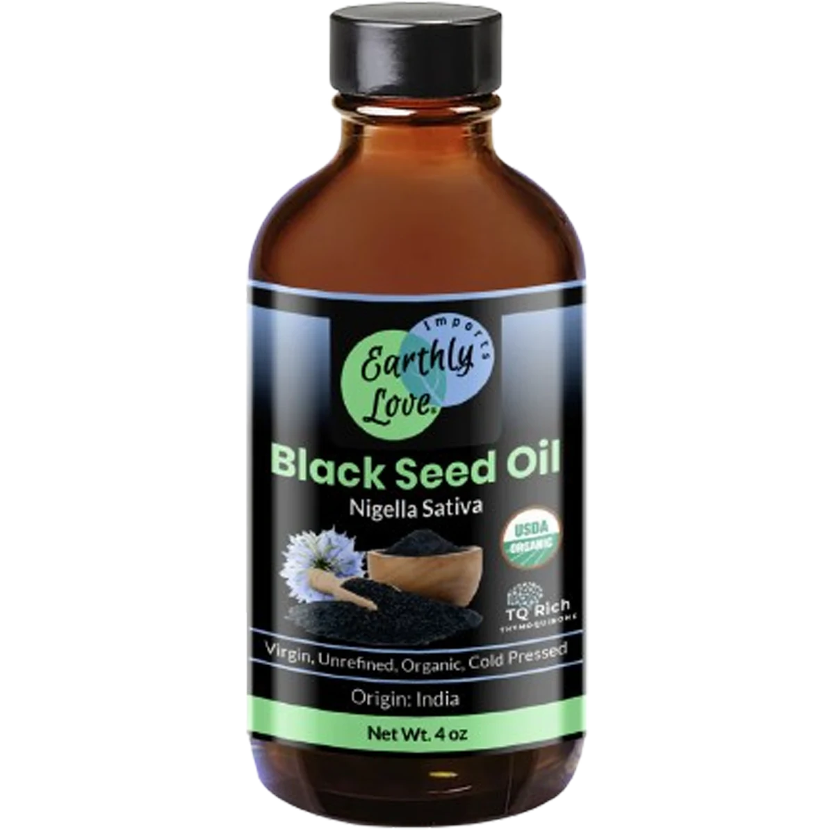 Black Seed Oil (Cold-Pressed, Virgin, Unrefined)