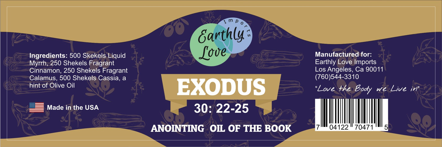 Holy Anointing Oil (Exodus Blend)