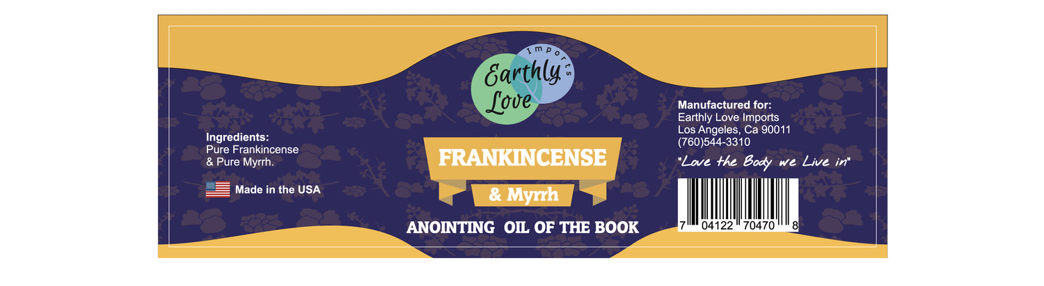 Frankincense & Myrrh Anointing Oil